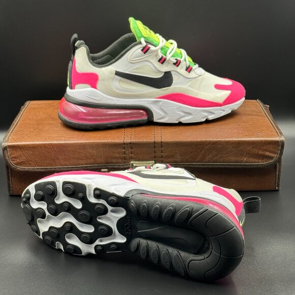 Wmns Nike Air Max 270 React 'Hyper Pink' - Picture 10 of 10
